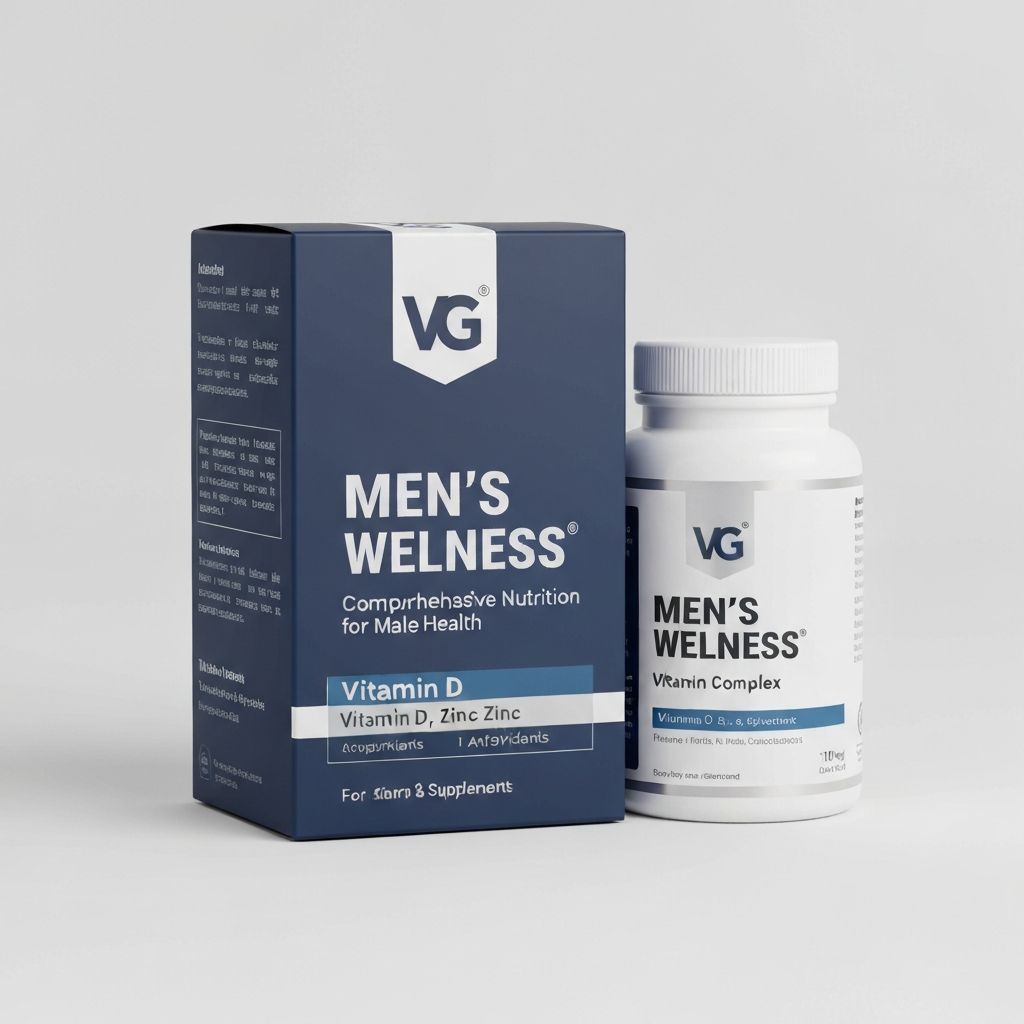 General wellness supplements for men